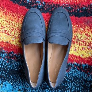 J. Crew Suede penny loafers size 6 NIB